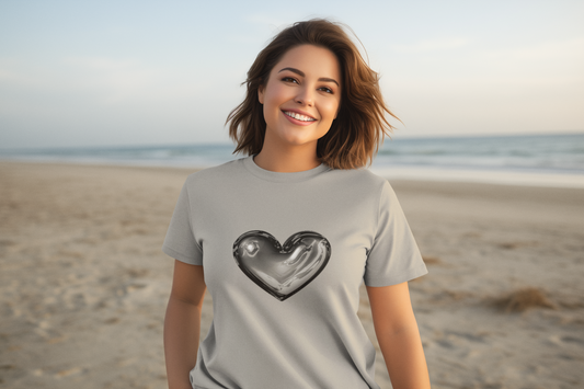 Women's Soft Textured Style T-Shirt